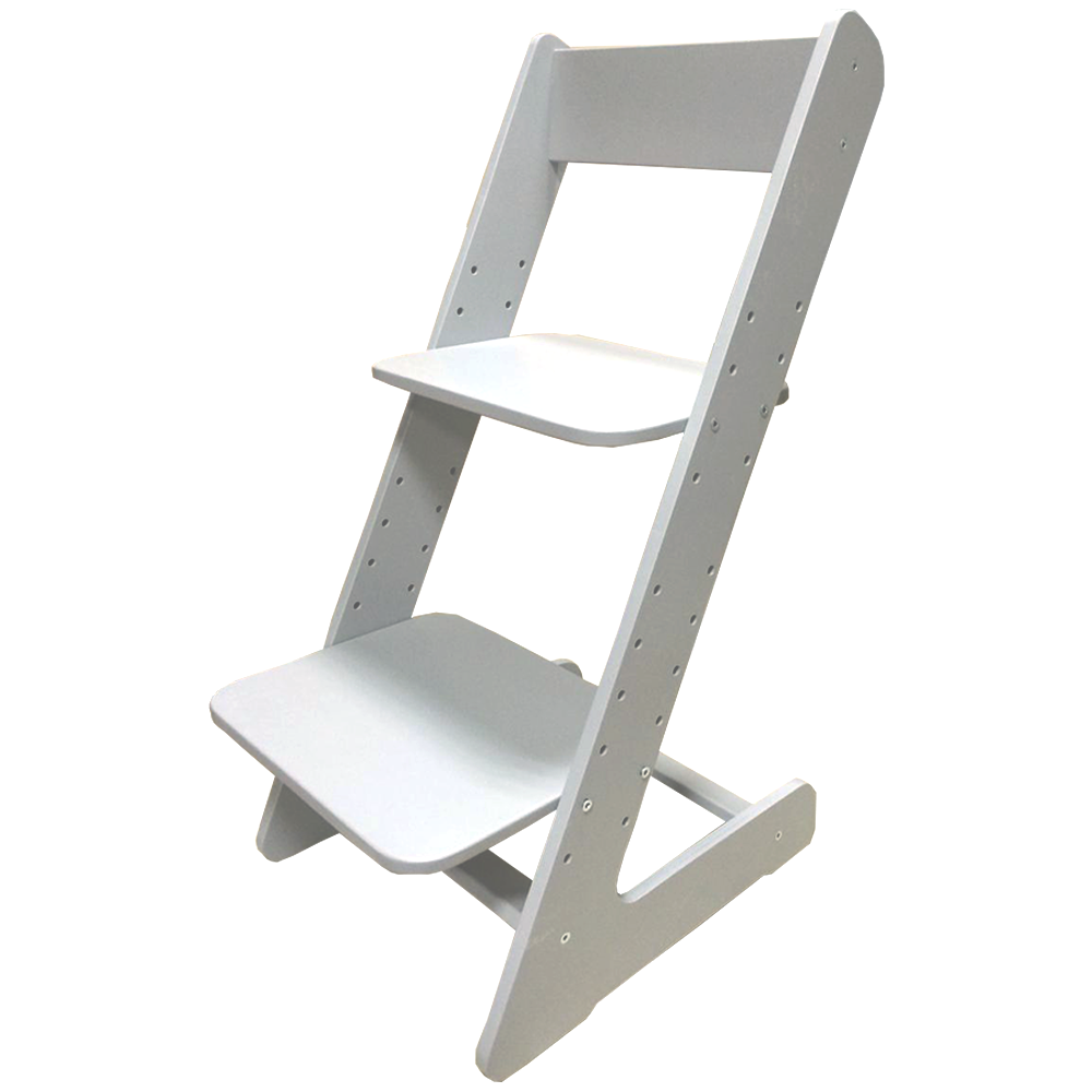 Растущий стул белого цвета